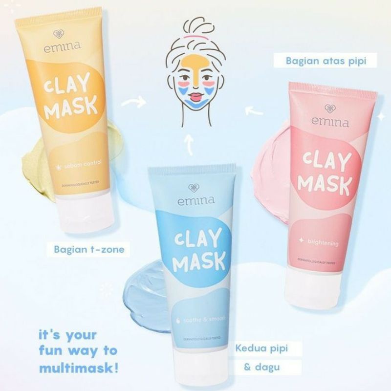 Emina Clay Mask 60ml