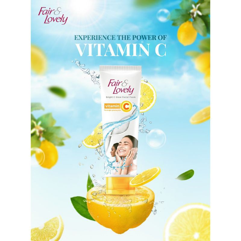 facial wash fair and lovely vitamin c