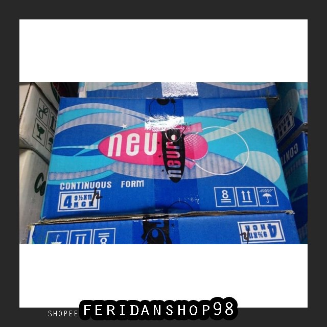 

FS1067 KERTAS PRINT & FOTOCOPY KERTAS NEURO CONTINUOUS ATK FORM 9 1 2 X 11 4 PLY 2 K4 2 PAPER BY FER
