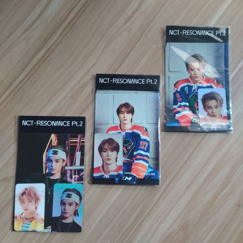 Holo stande Lenti NCT Winwin Sungchan Mark Taeyong fullset PT 2 Resonance Sealed