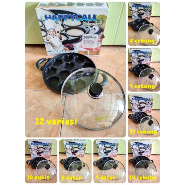 SNACKMAKER  CETAKAN KUE HAPPY CALL