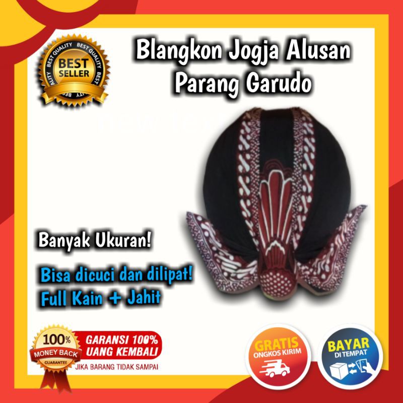 BLANGKON BLANKON JOGJA MATARAM ALUSAN GARUDO SUNAN KALIJAGA DEWASA CUCI LIPAT TERBARU MURAH