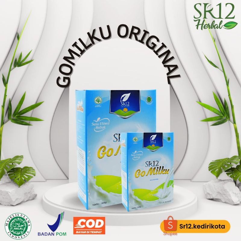 Gomilku ORIGINAL & CHOKLAT 200g/ susu kesehatan/ susu kambing etawal