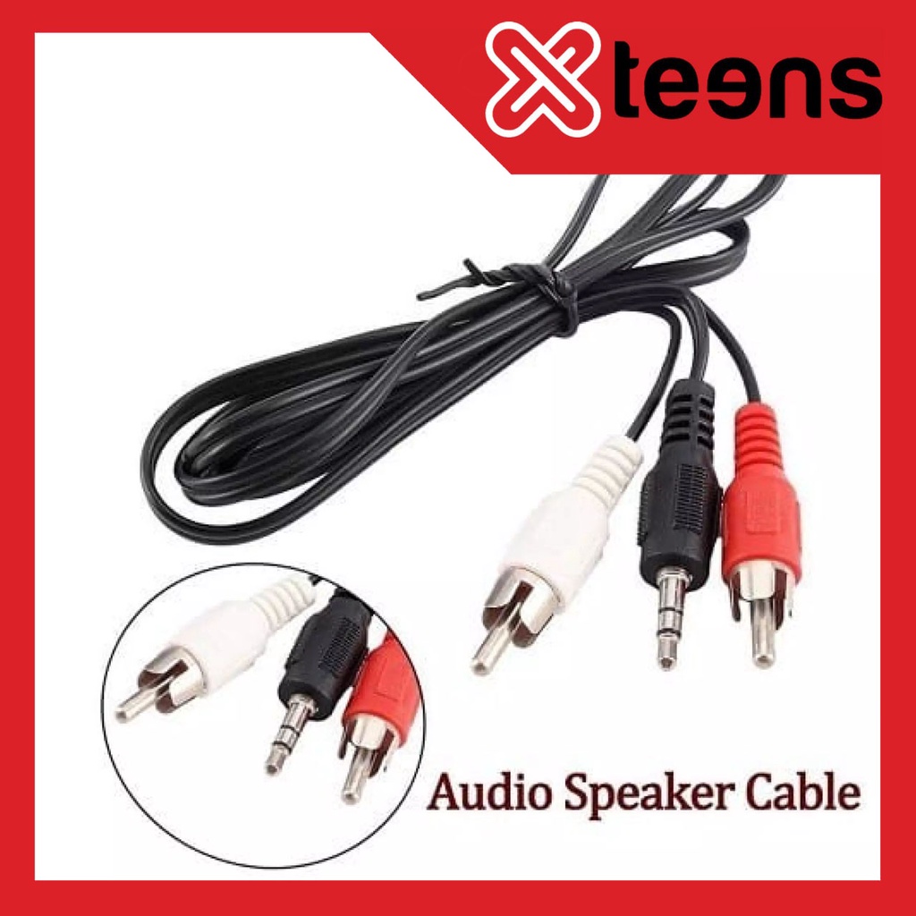 Kabel Audio 3in3 - Audio kabel panjang 3 meter