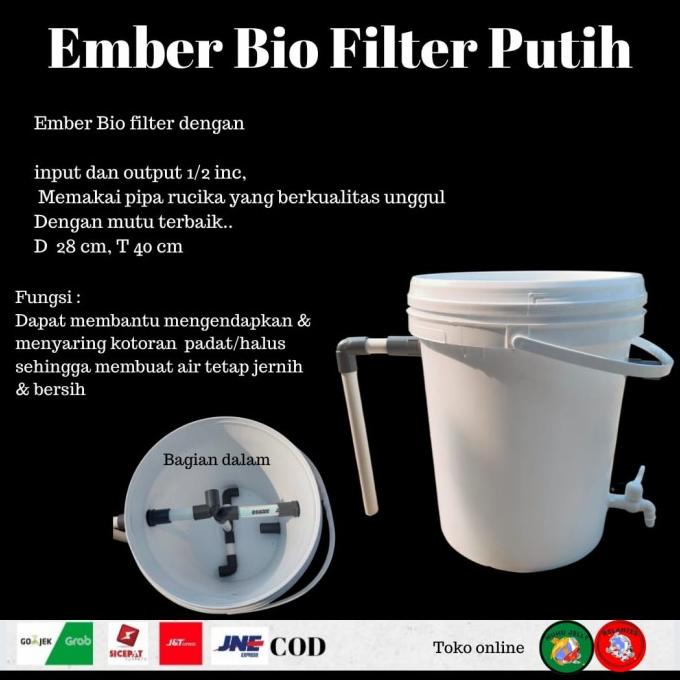 ember bio filter kolam