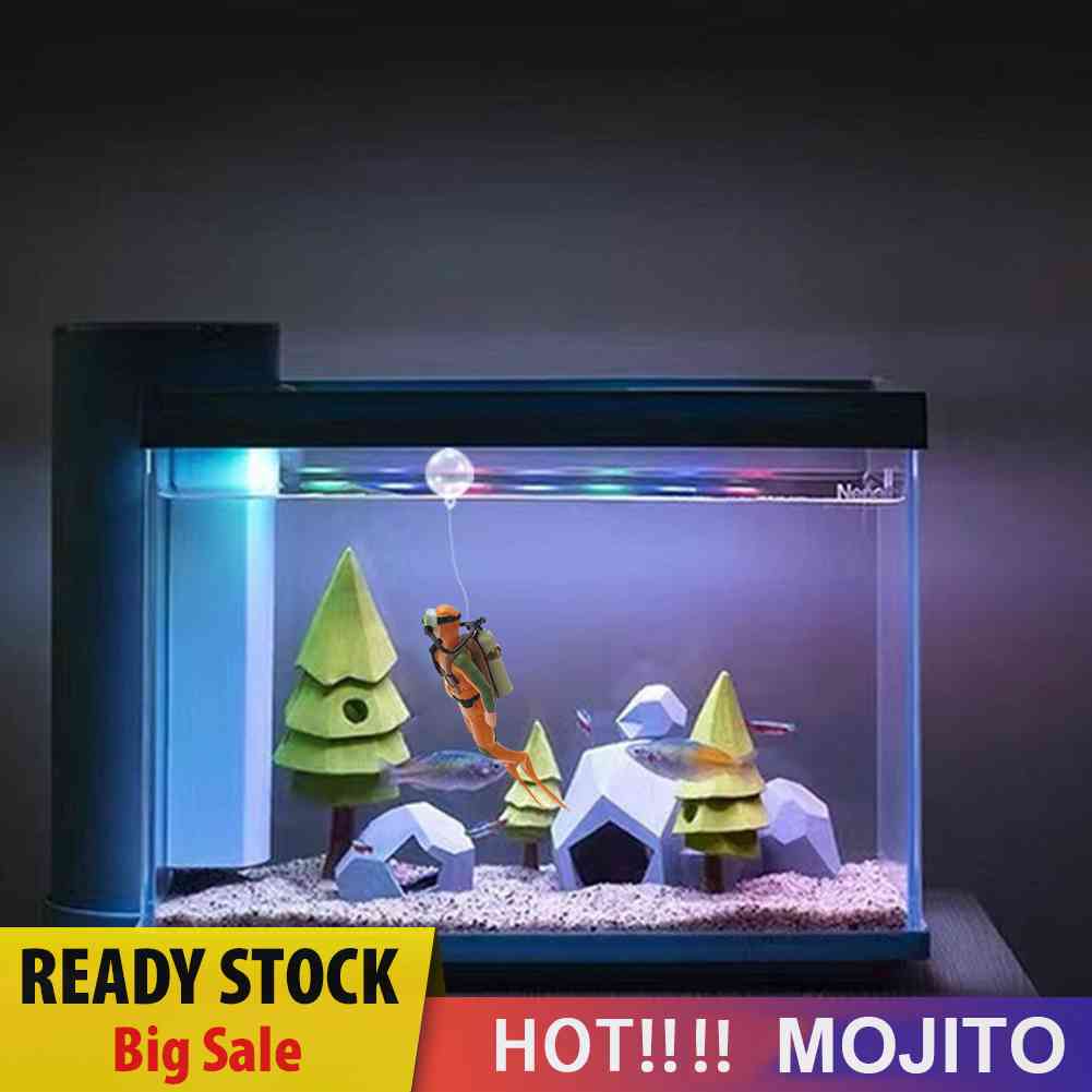 Diver Fish Tank Underwater Ornaments Aquarium Aquatic Landscape Decoration