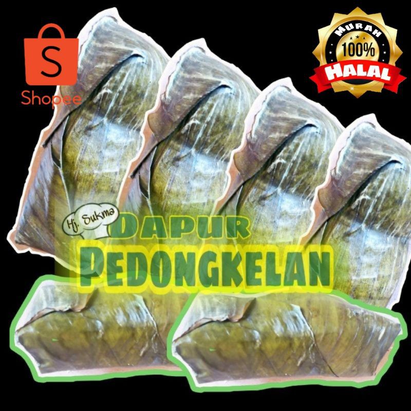 Lontong isi Sayur - Oncom - Daging Sapi - Ayam Jajanan Pasar