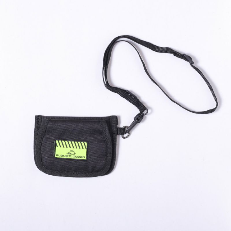 PLANET OCEAN - Tas Pria / Dompet Card Premium Canvas - TPO 308201 BLACK