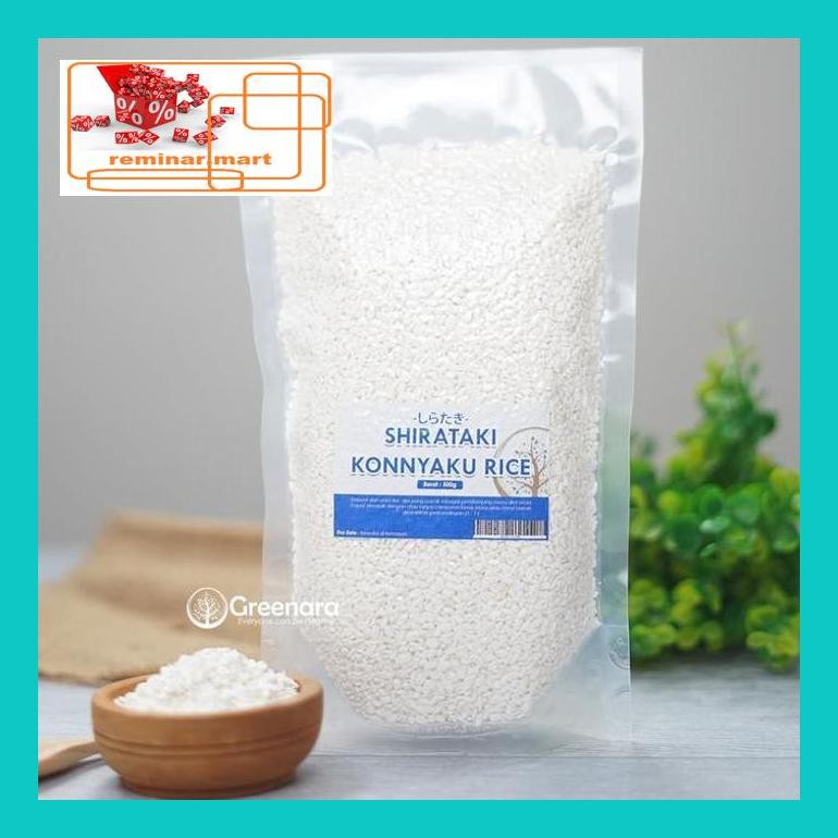 

S0Bers Beras Shirataki Rendah Kalori / Low Carbs Shirarataki 500 Gram Ric0S50B