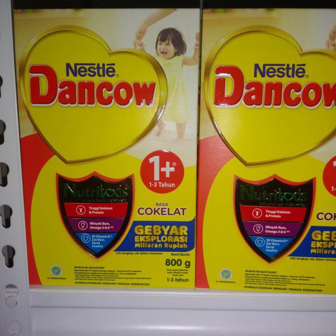 

[[BISA COD]] Dancow 1+ coklat 800gr LIMITED EDITION Kode 319