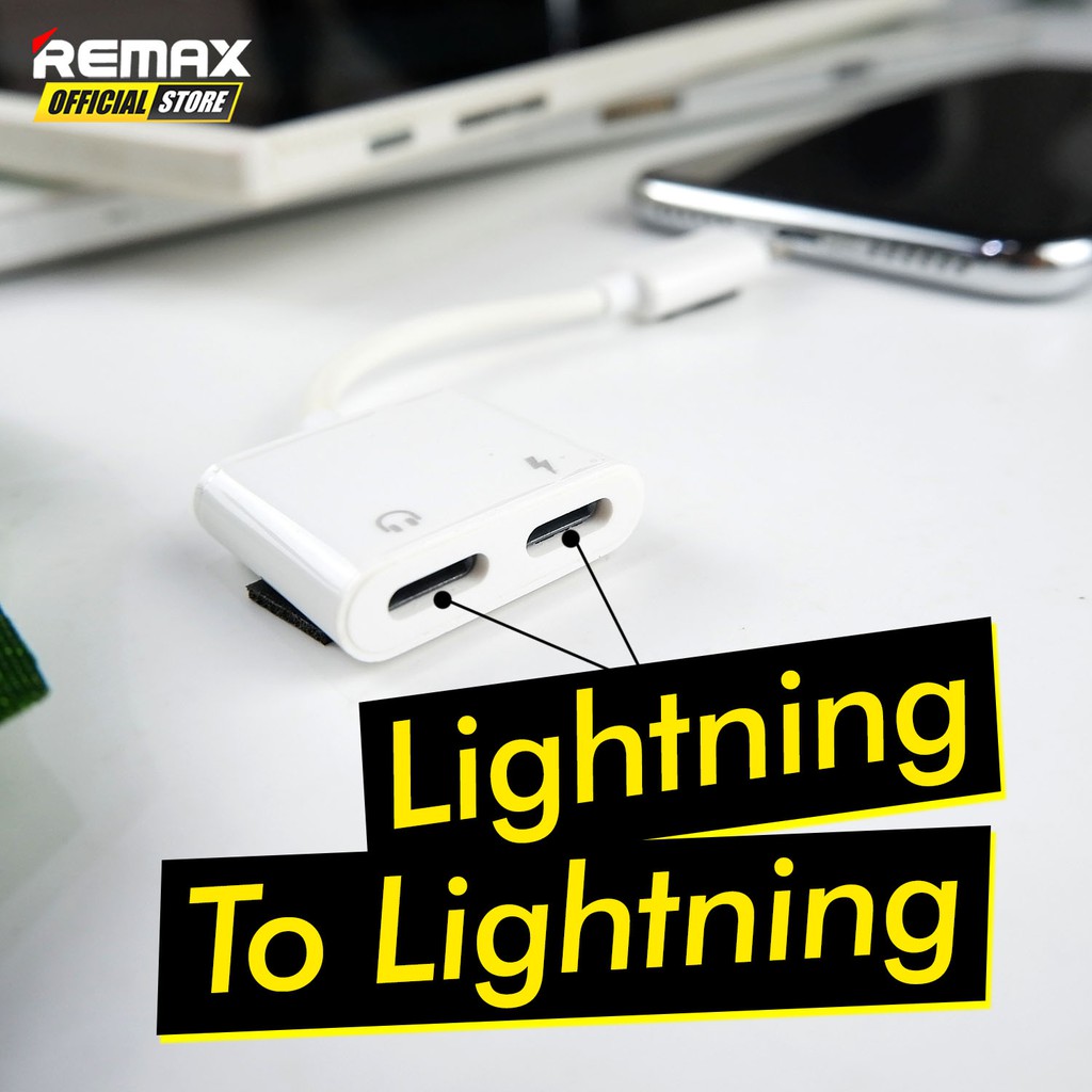 REMAX Concise Dual Lightning Port Charger RL-LA07