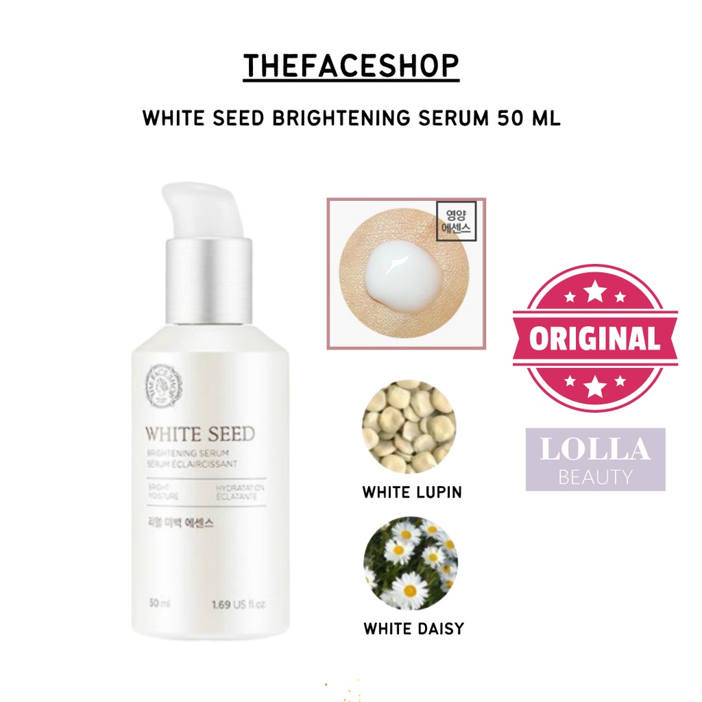 THEFACESHOP - White Seed Brightening Serum 50 ml