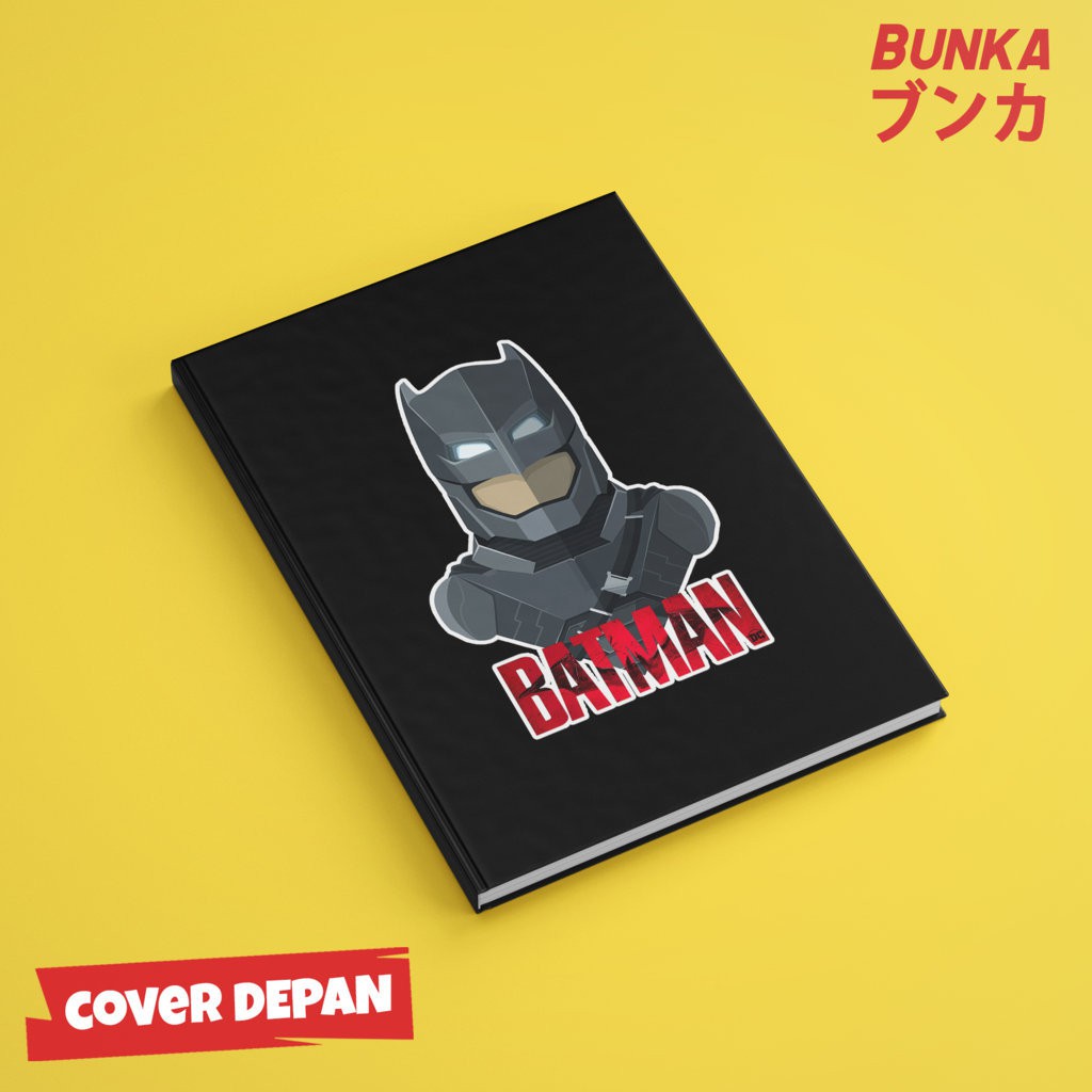 

Notebook DC Character Design Batman Hardcover A5 Buku Tulis Catatan Note Agenda Planner Jurnal