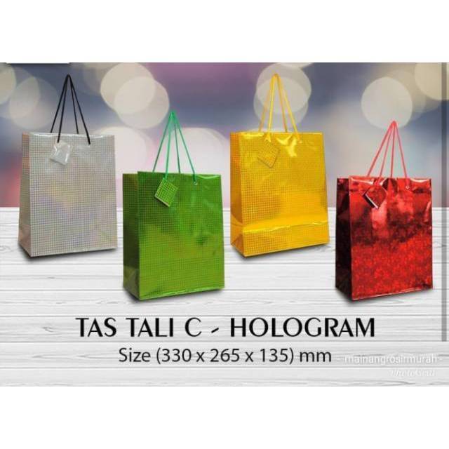 

Paper bag imlek tas natal Paper bag paris/batik/hologram