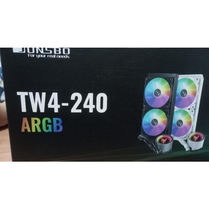 Jonsbo Shadow 240 ARGB Ver2.0 Liquid Cooler AIO CPU Fan Ready LGA 1700