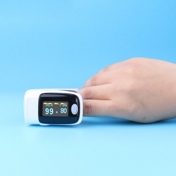 Oksimeter Digital RZ001 Pulse Oximeter Oxymeter Fingertip SpO2 Pengukur Kadar Oksigen dalam Darah