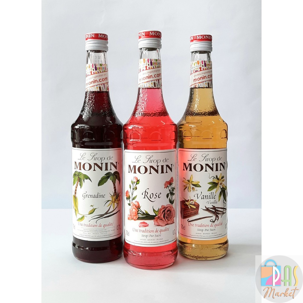 

MONIN syrup 70cl 700ml - 3variant (2)