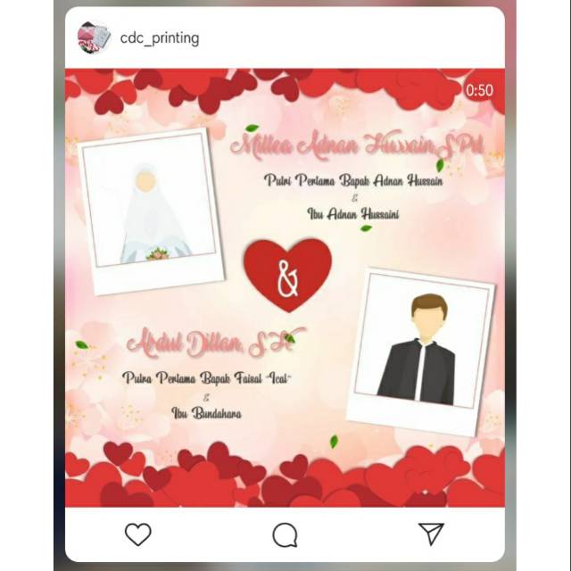 Undangan Pernikahan Video | Kode CDC COVID-14