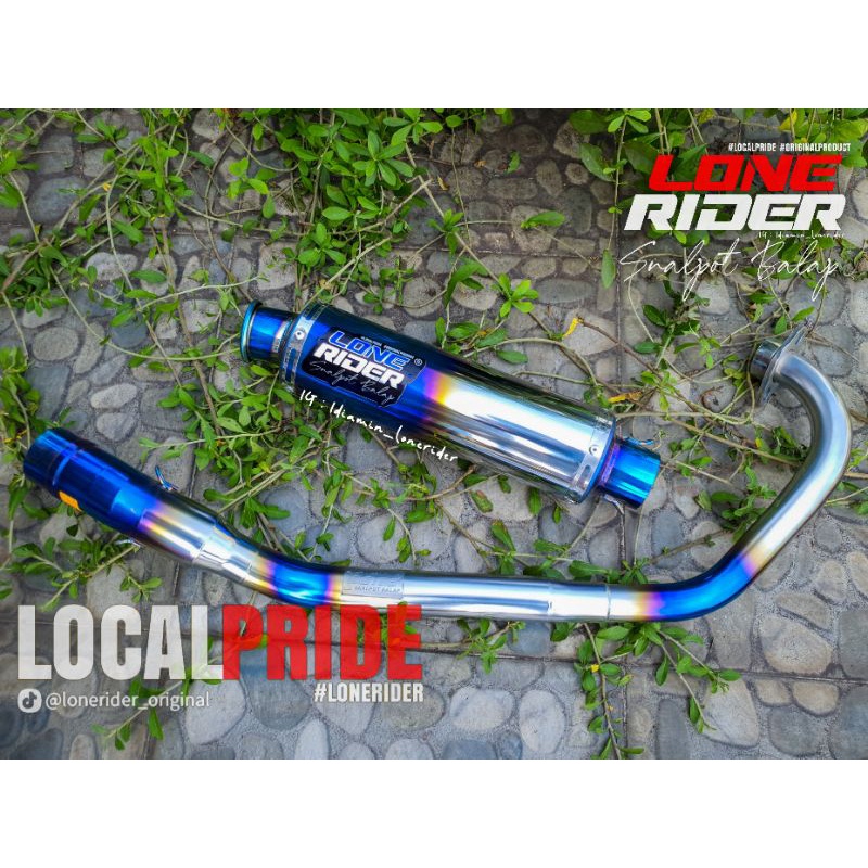 Lone Rider Original - ME - Middle End Sanblast - SB Glow - SATRIA F 150