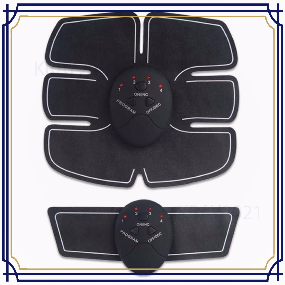 Alat Stimulator Terapi EMS Otot Six Pack ABS Abdominal Muscle - BY232