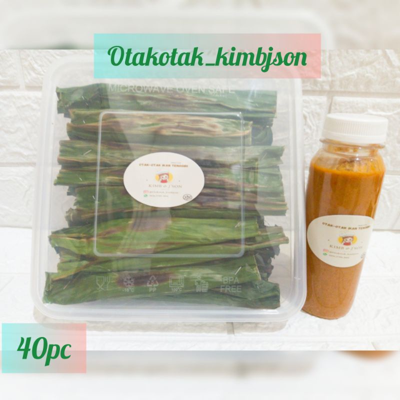 

OTAK OTAK IKAN TENGGIRI 40PC FRESH FOOD