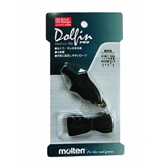 Pluit Molten Dolphin Whistle - Peluit Dolfin Whistel Sempritan Wasit - Lanyard