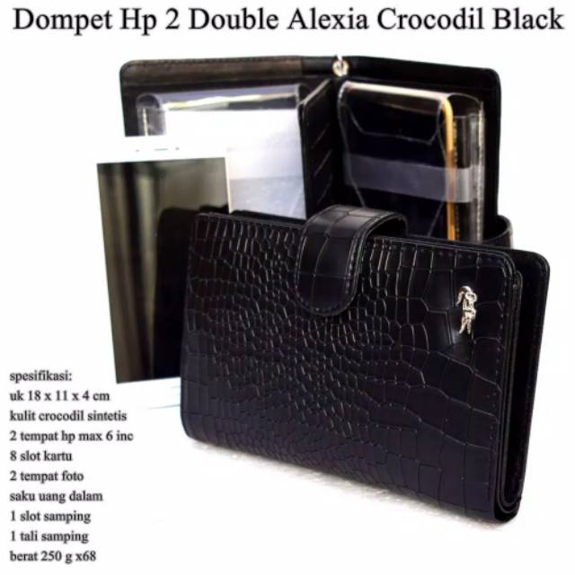 Dompet  Crocodile / dompet hp / dompet wanita