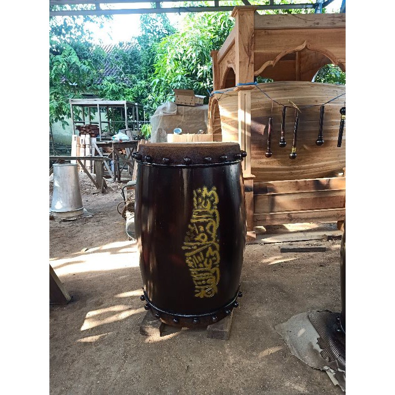 Jual PROMO 9.9 bedug masjid ( beduk , beduk ukir . beduk masjid