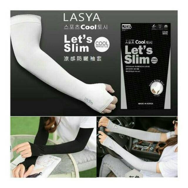 MANSET DINGIN AQUA-X LETS SLIM - SARUNG LENGAN TANGAN ANTI UV