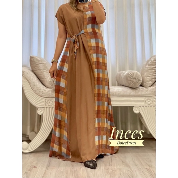 Daster Arab DOLCE INCES Original Label Dress Rayon Super-5