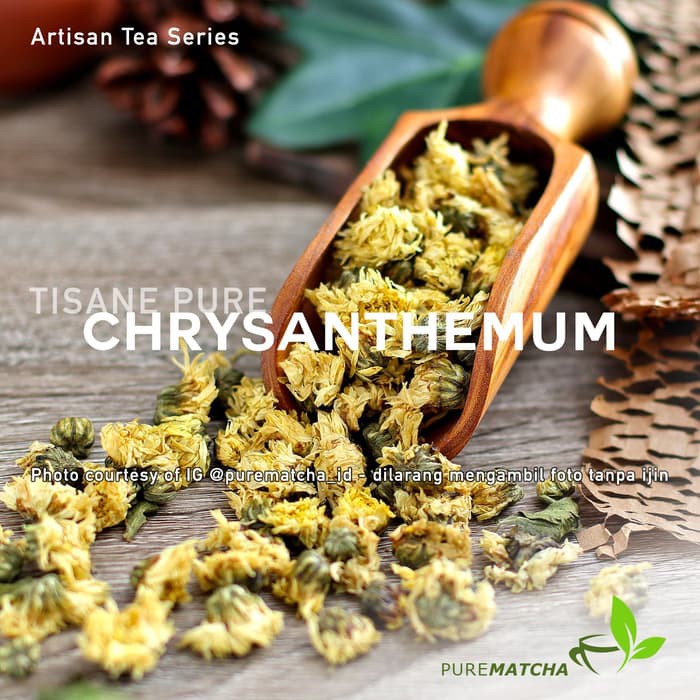 

Artisan Tea Cafe - Pure Dried Chrysanthemum Flower Bunga Kering 50gr - tth1571