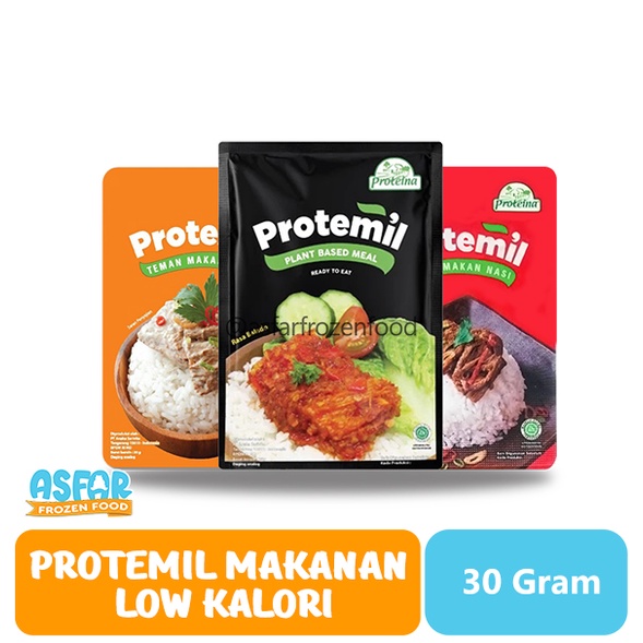 

PROTEMIL Teman Makan Nasi Low Kalori, Netto 30 Gram