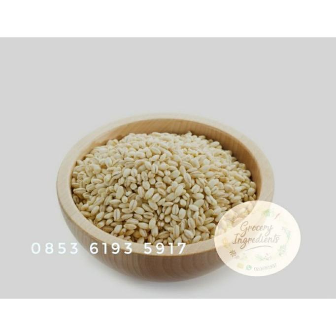 

Natural Pearl Barley 100Gram / Biji Jali / Barley