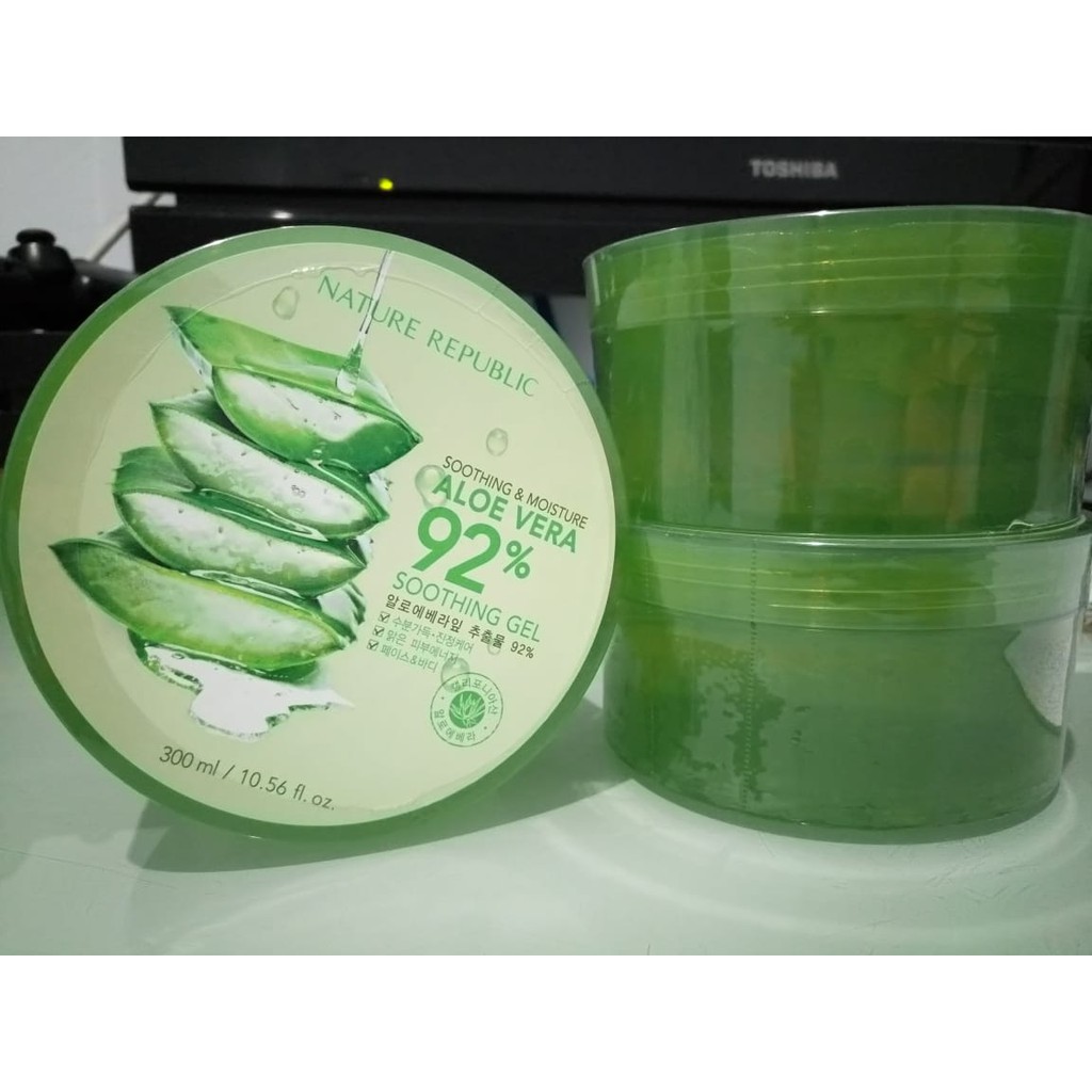 Harga Promo Murah Jual Aloe Vera 92 Asli Korea Soothing Gel Shopee Indonesia