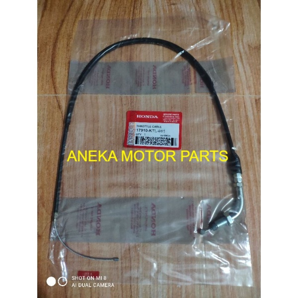 KABEL GAS THROTLE SUPRA FIT NEW KTL ANEKA MOTOR