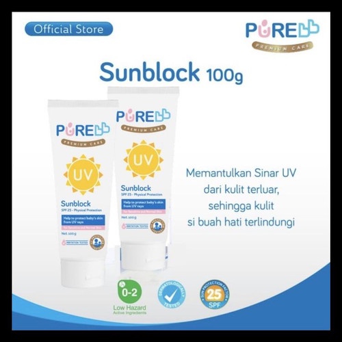 Pure BB UV Sunblock SPF 25 100g