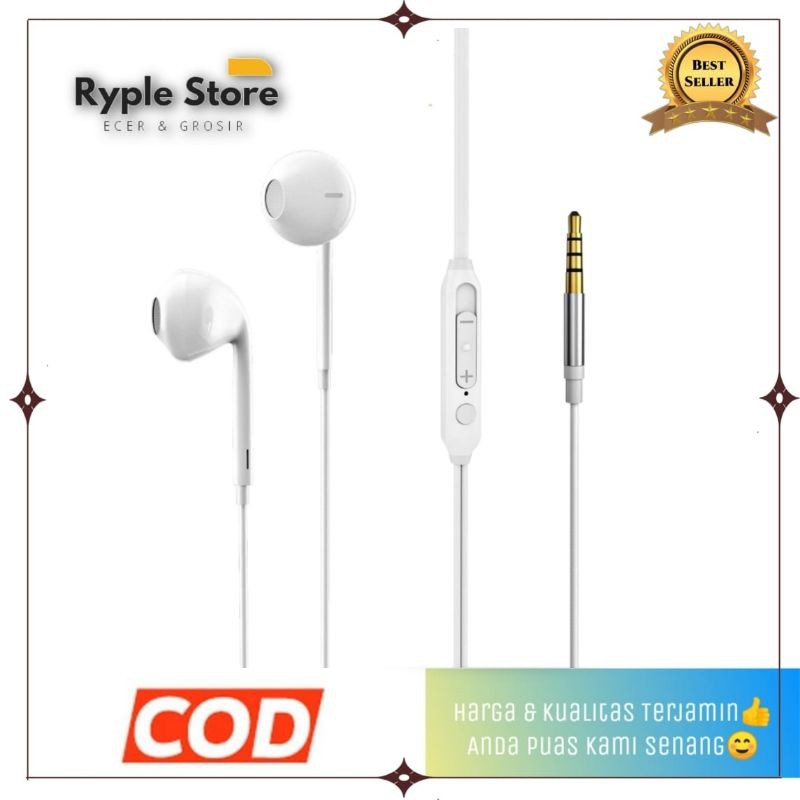 LENYES LF35 Headset 3.5mm Plug Earphone Stereo Hi-Fi Sound With Mic LF-35