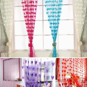 Dijual Termurah   Tirai Benang Love Tirai Motif Love Tirai Love Tirai Benang Love Berkualitas