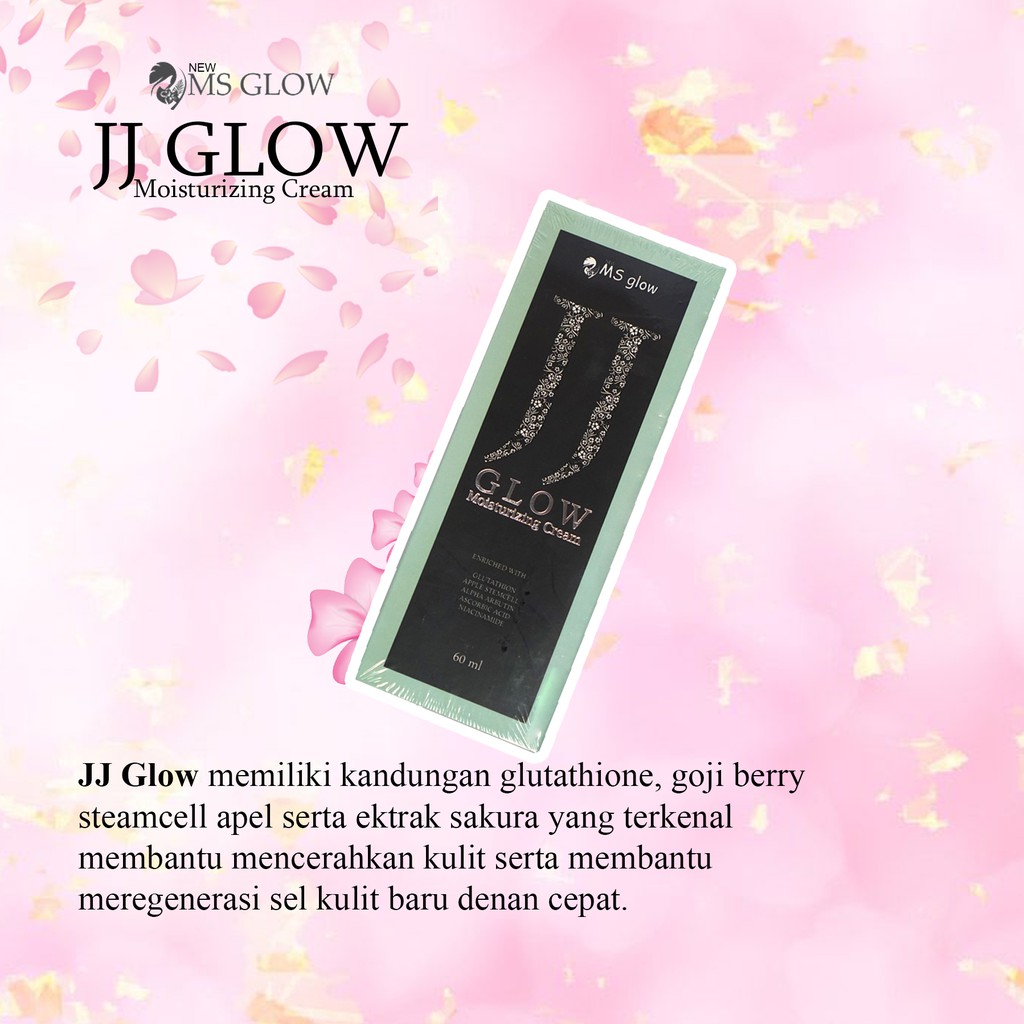 MS Glow JJ Glow / Krim Pemutih Wajah / Sabun Muka / Krim Pencerah Wajah / Permbersih Wajah