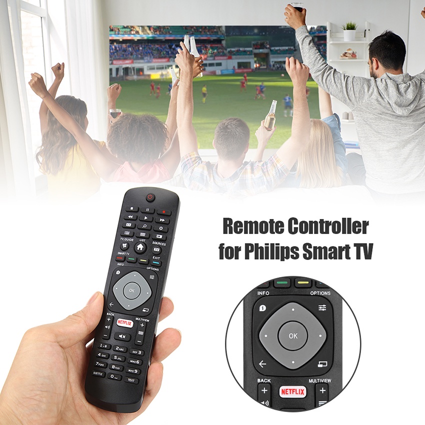 REMOT TV LED Android NETFLIX SMART TV Remot Remote Control TV LED Smart TV Netflix