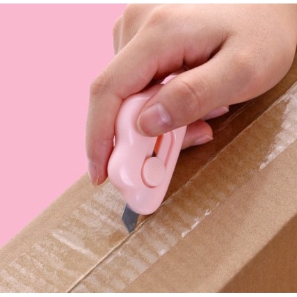 

LEWAN - Cutter Mini Silet Kecil Pisau Cutter kater Pembuka Paket