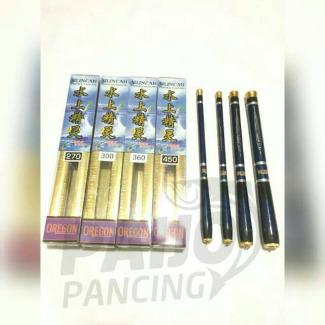 Joran tegek oregon silincah 180 210 240 270 300 360 450