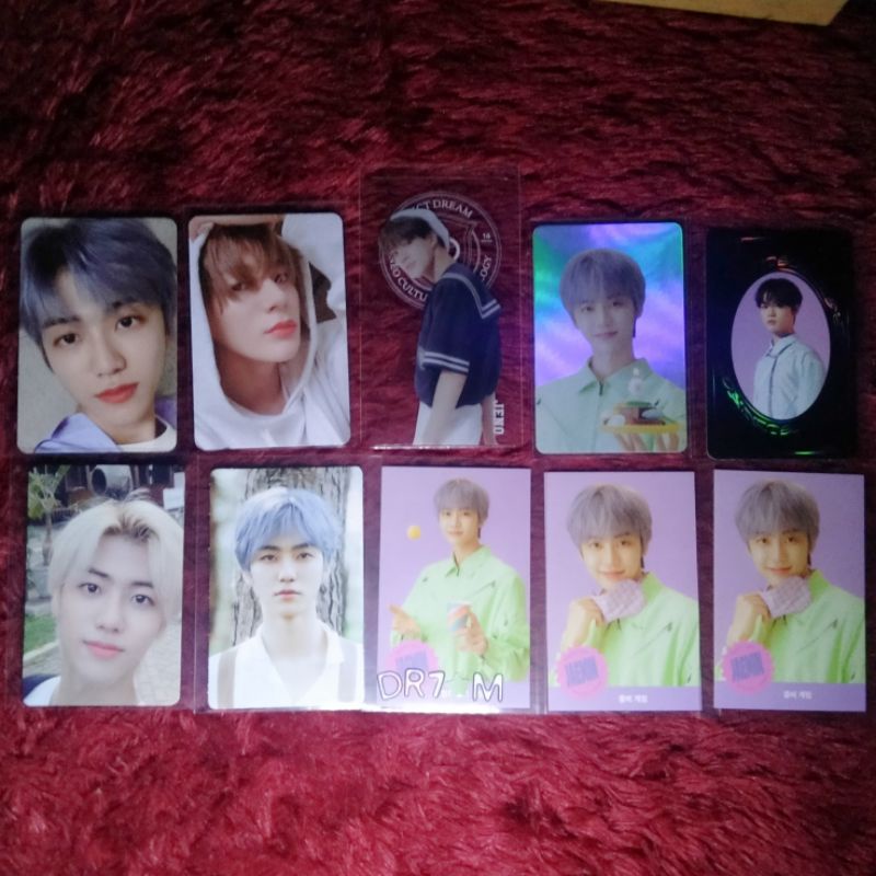 [wajib co packing] Jaemin PC sg21 benefit aladin polaroid kolbuk make a wish maw card game nct