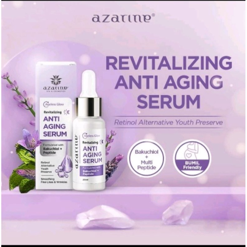 ✨SHASYA✨ AZARINE REVITALIZING ANTI AGING SERUM 20 ML ORIGINAL BPOM