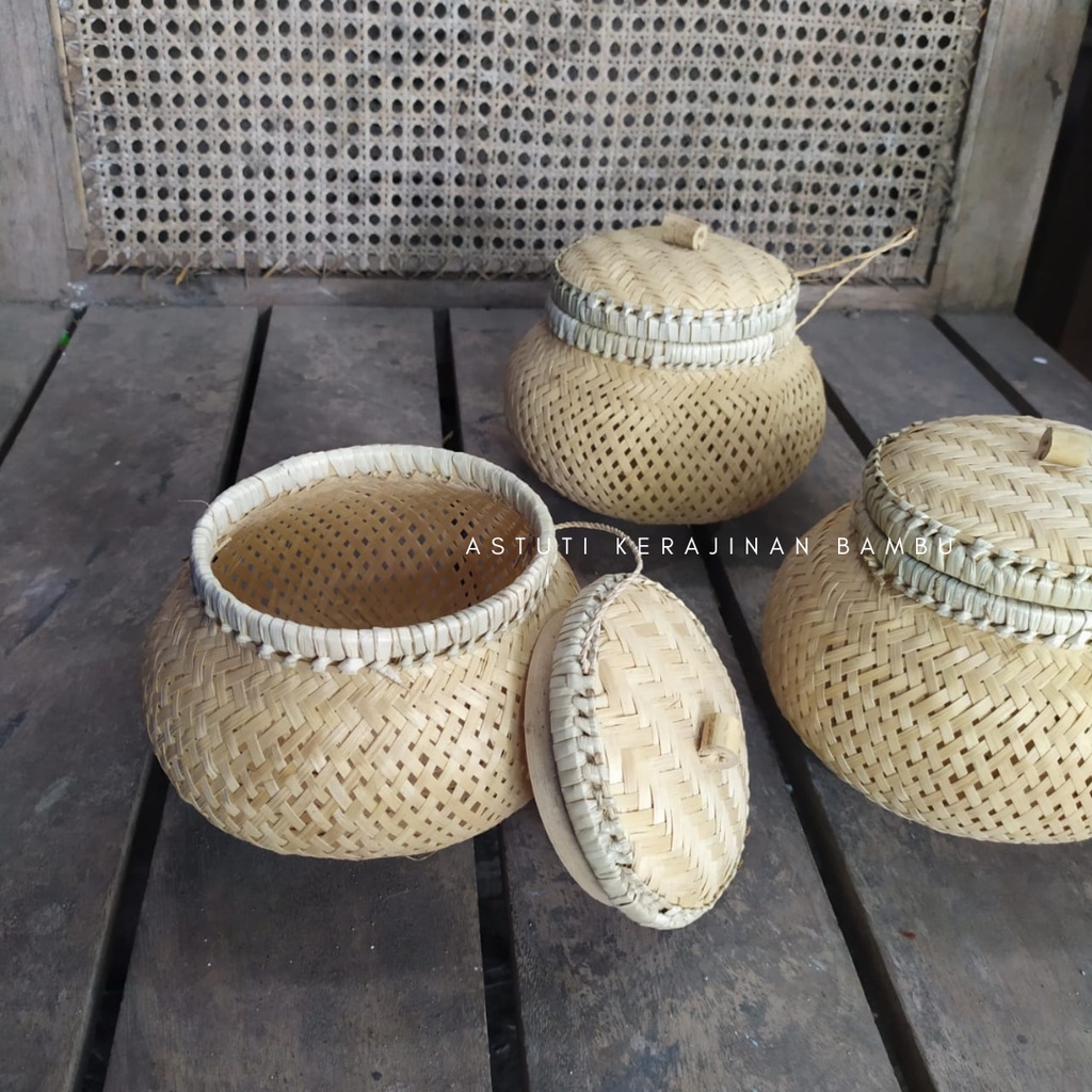 Toples Bambu Hampers Unik/Packaging Bambu/Toples Bambu Unik/Toples Bambu Lucu