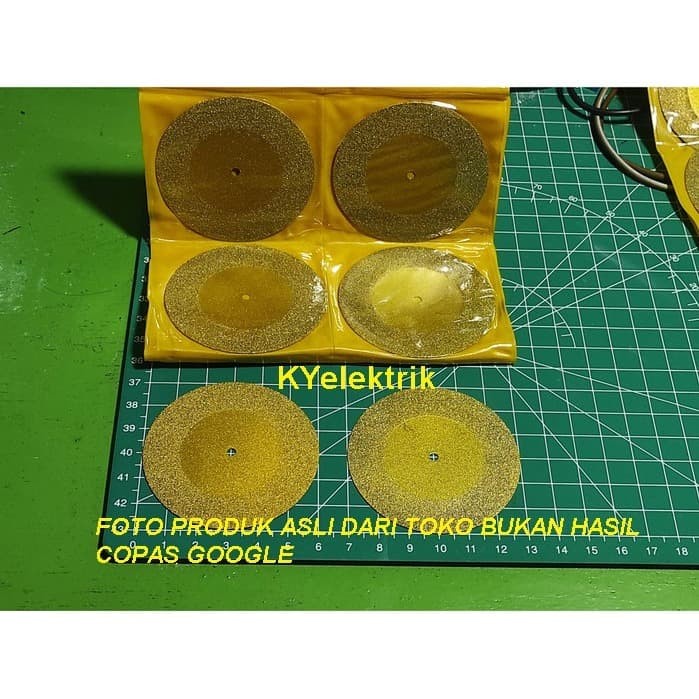 Mata Diamond Gerinda mini versi Gold