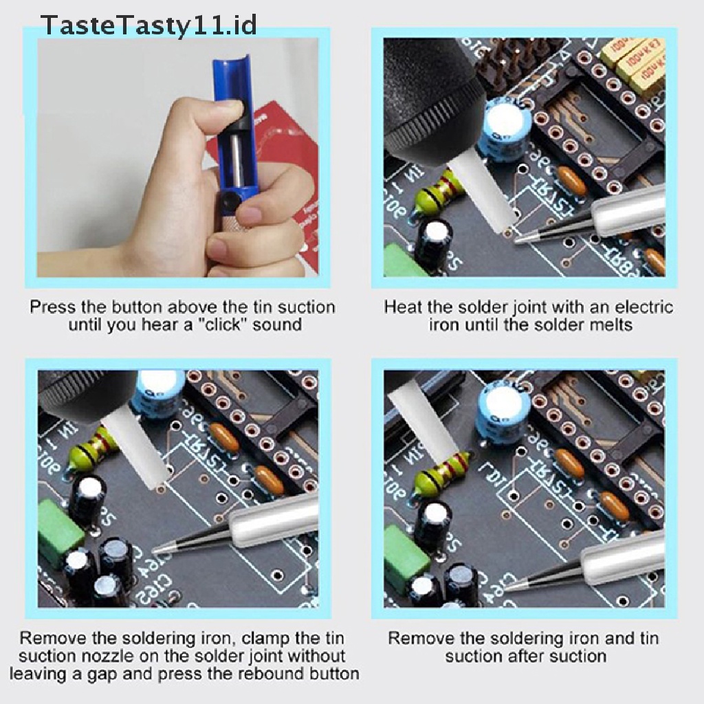 (TasteTasty) Pen Desoldering / Penyedot Timah Solder