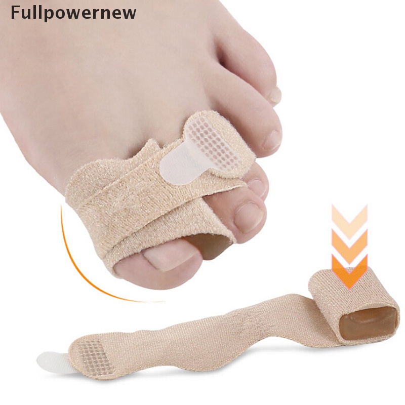 [FULL] Toe Finger Straightener Hammer Toe Corrector Bandage Toe Separator Splint Wrap