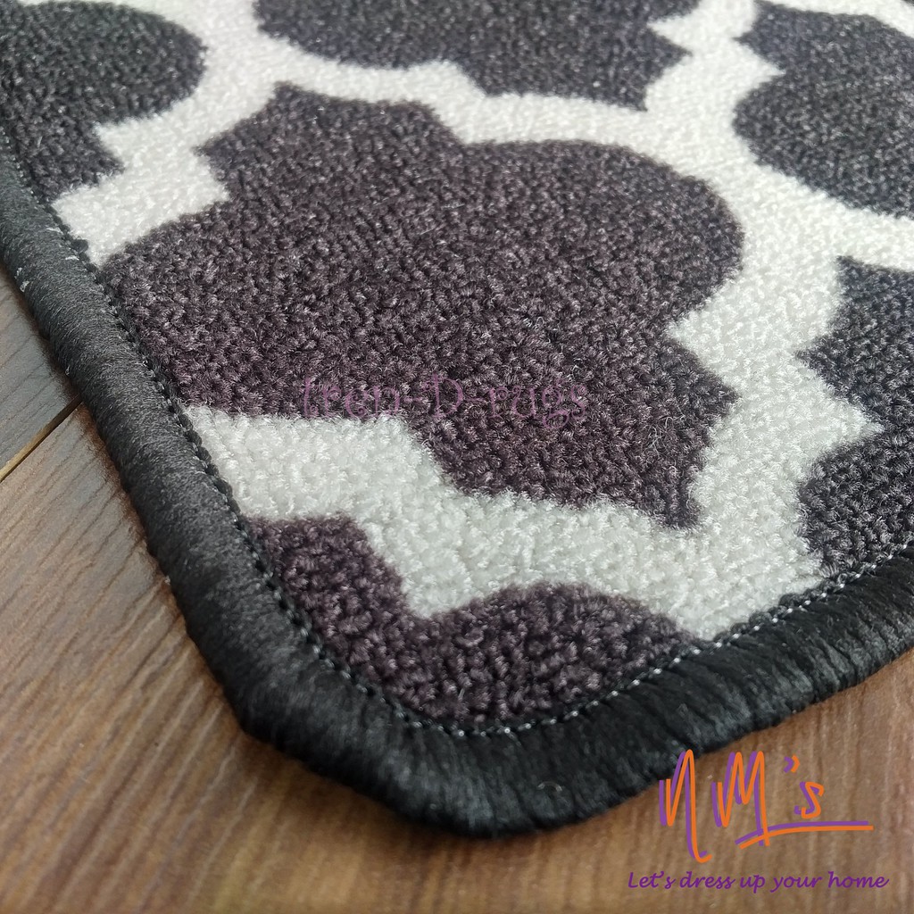TrenDrugs Keset kaki dapur panjang anti slip lorong runner bulu 50 cm x 150 cm NMs