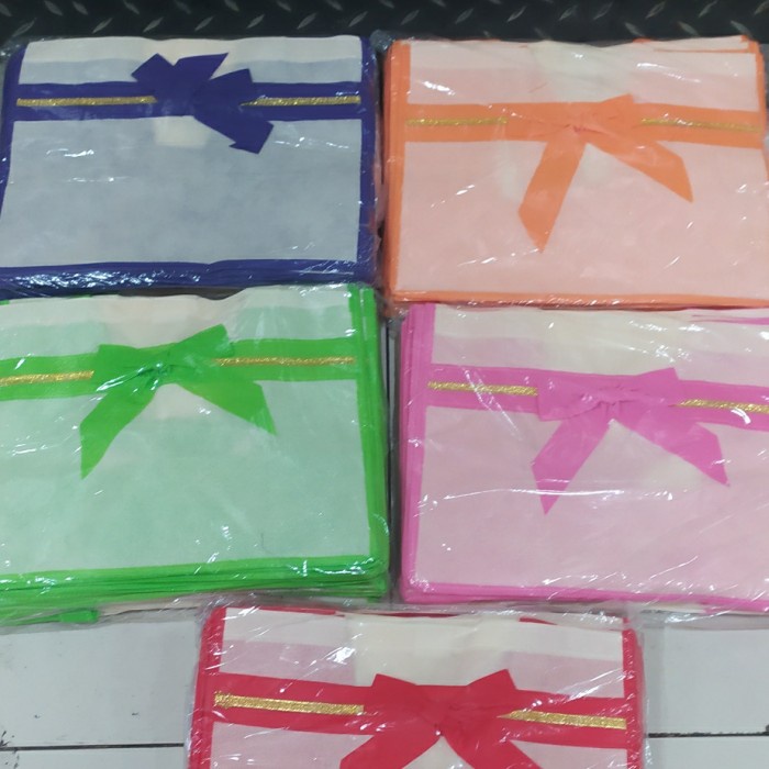 

✨ BISA COD ✨ tas kain spunbond buat toples dan batik isi 12 pcs terlaris